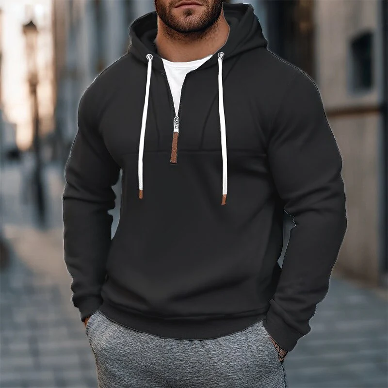 Vicente | Men'S Retro Casual Zipper Hoodie - Image 4