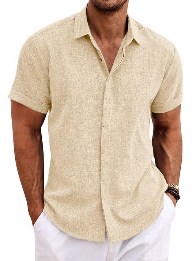 Victorio® | Stylish, Loose, Breathable Short-Sleeved Shirt For Men - Image 3