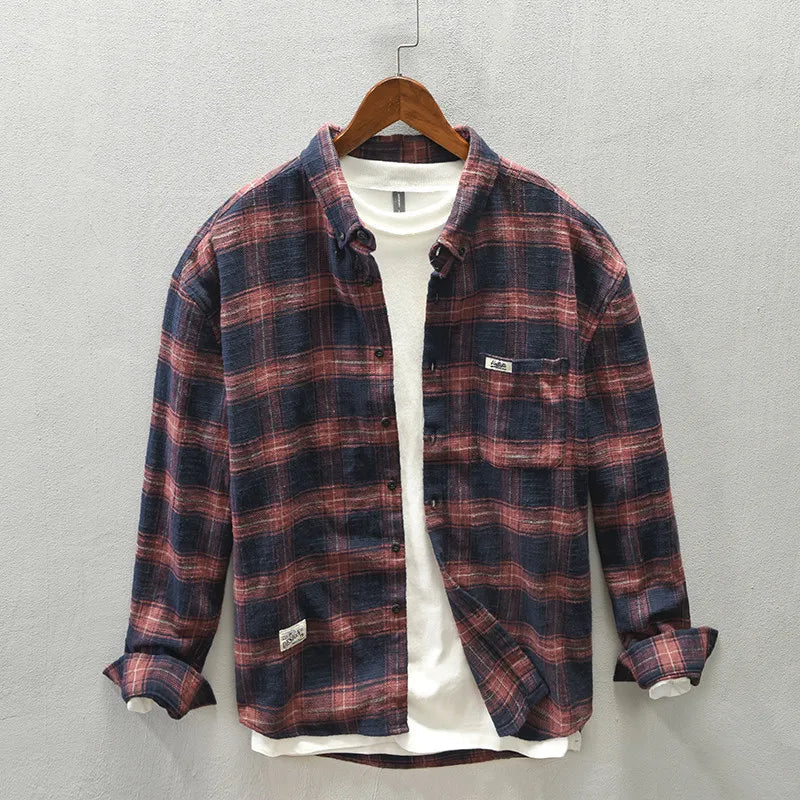 Vince | Elegant Plaid Shirt - Image 2