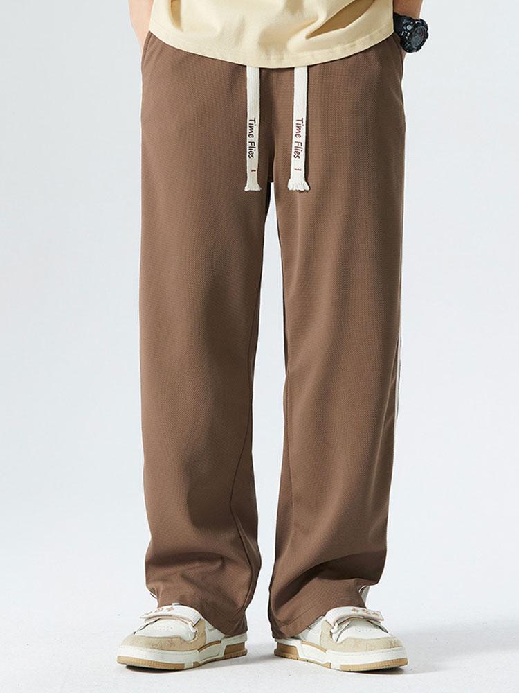Vincent® | Vintage Side Stripe Loose Fit Straight Leg Pants - Image 4