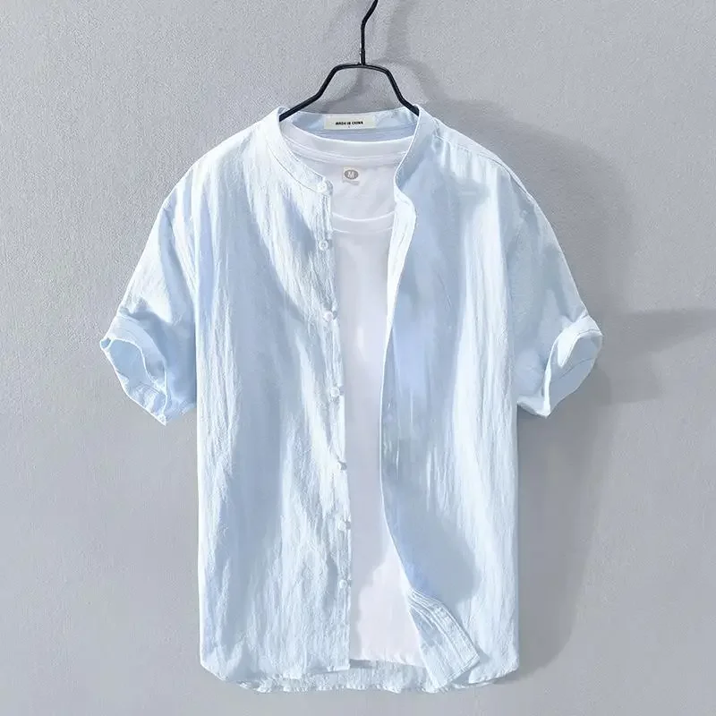 Vincent | Cotton Linen Summer Shirt - Image 3
