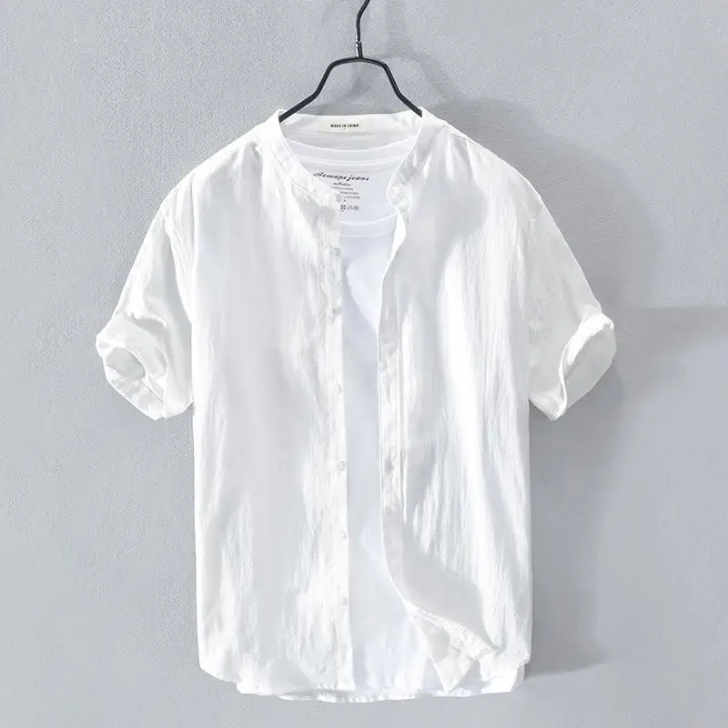 Vincent | Cotton Linen Summer Shirt - Image 7