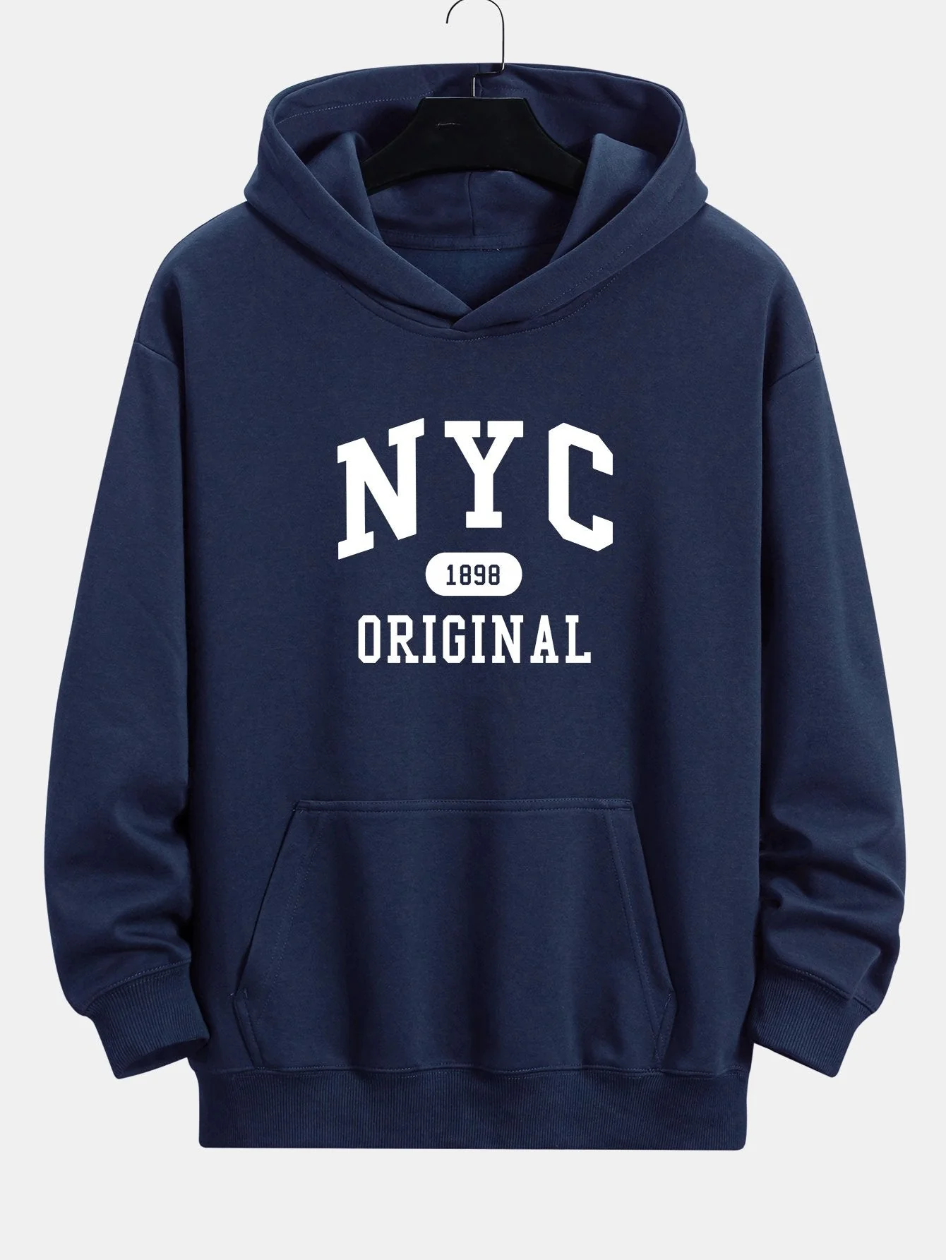 Virgil | NYC Original Print Relax Fit Hoodie - Image 3