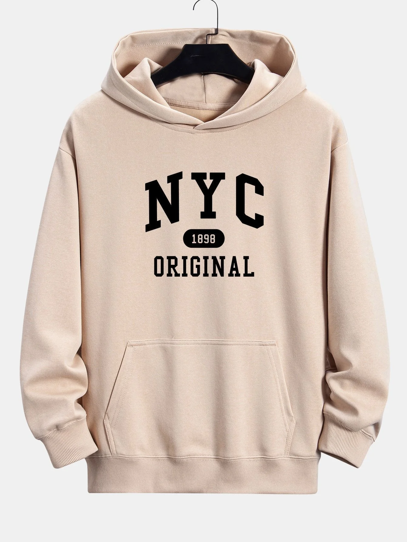 Virgil | NYC Original Print Relax Fit Hoodie - Image 7