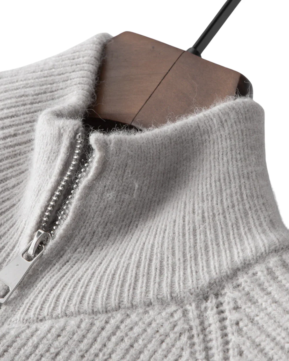 Vital® | Merino Wool Zipped Cardigan - Image 9
