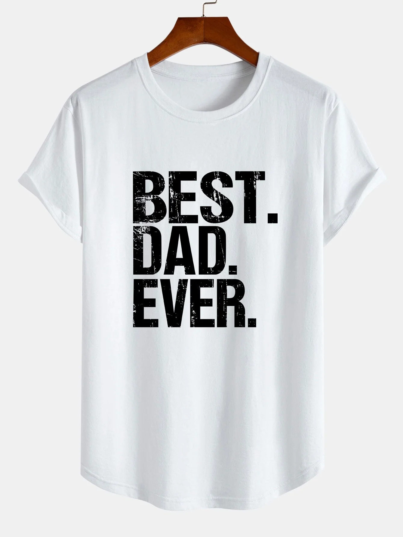 Vital® | Print Cotton Arc Hem T-Shirt - Image 4