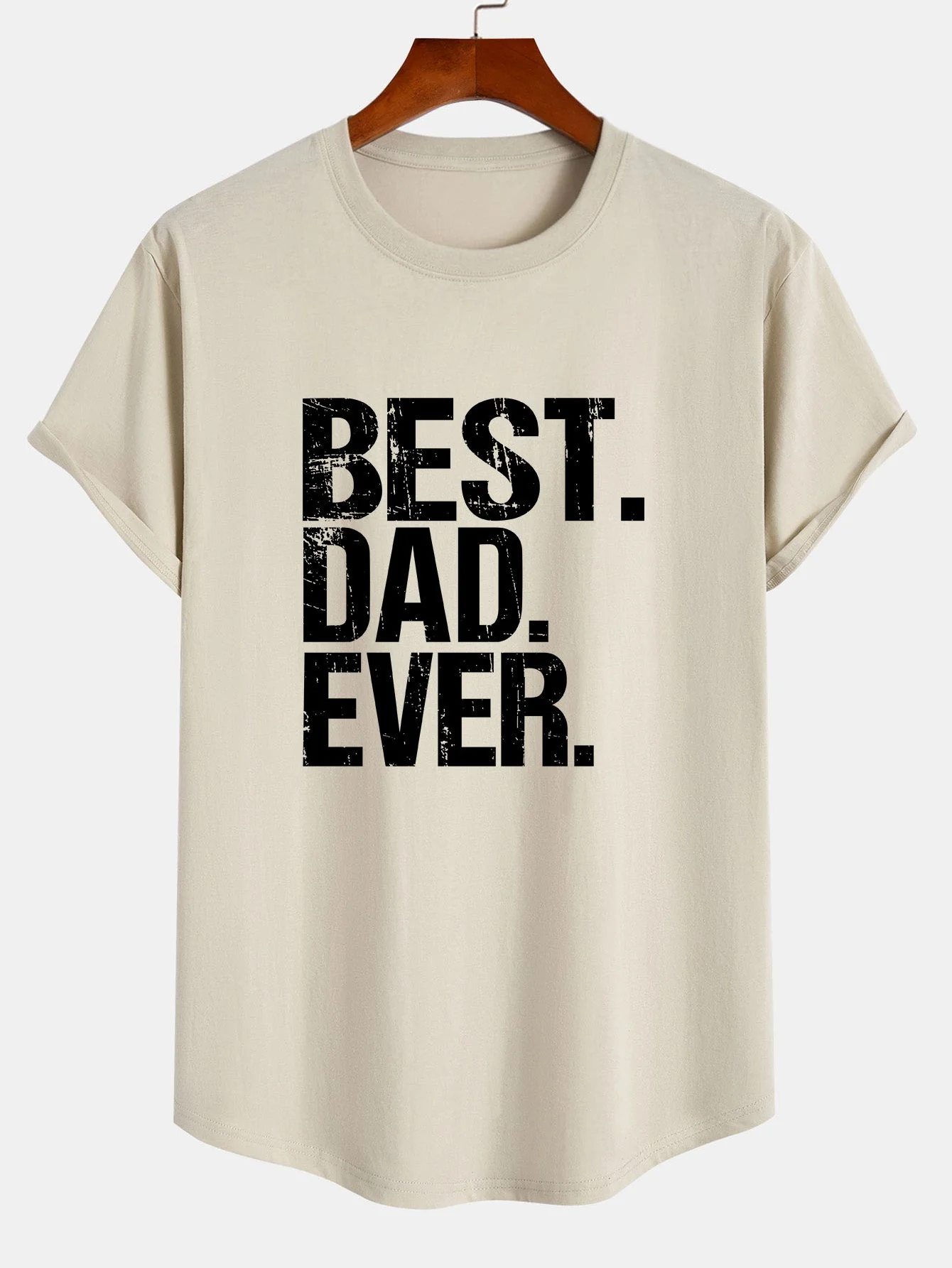 Vital® | Print Cotton Arc Hem T-Shirt - Image 5