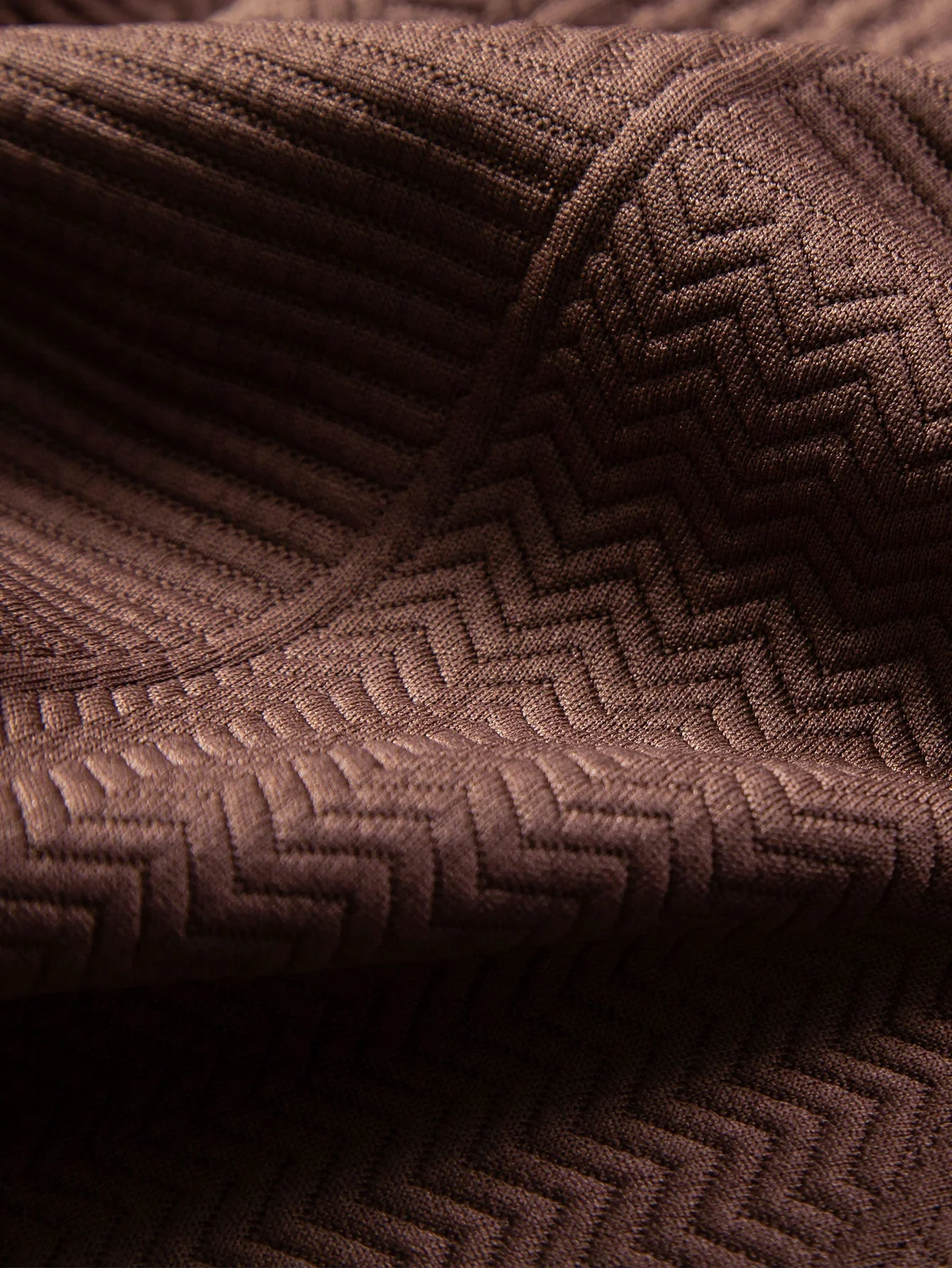 Vlad® | Geometric Style: Short Sleeve Cuban Shirt With Geometric Texture - Image 7