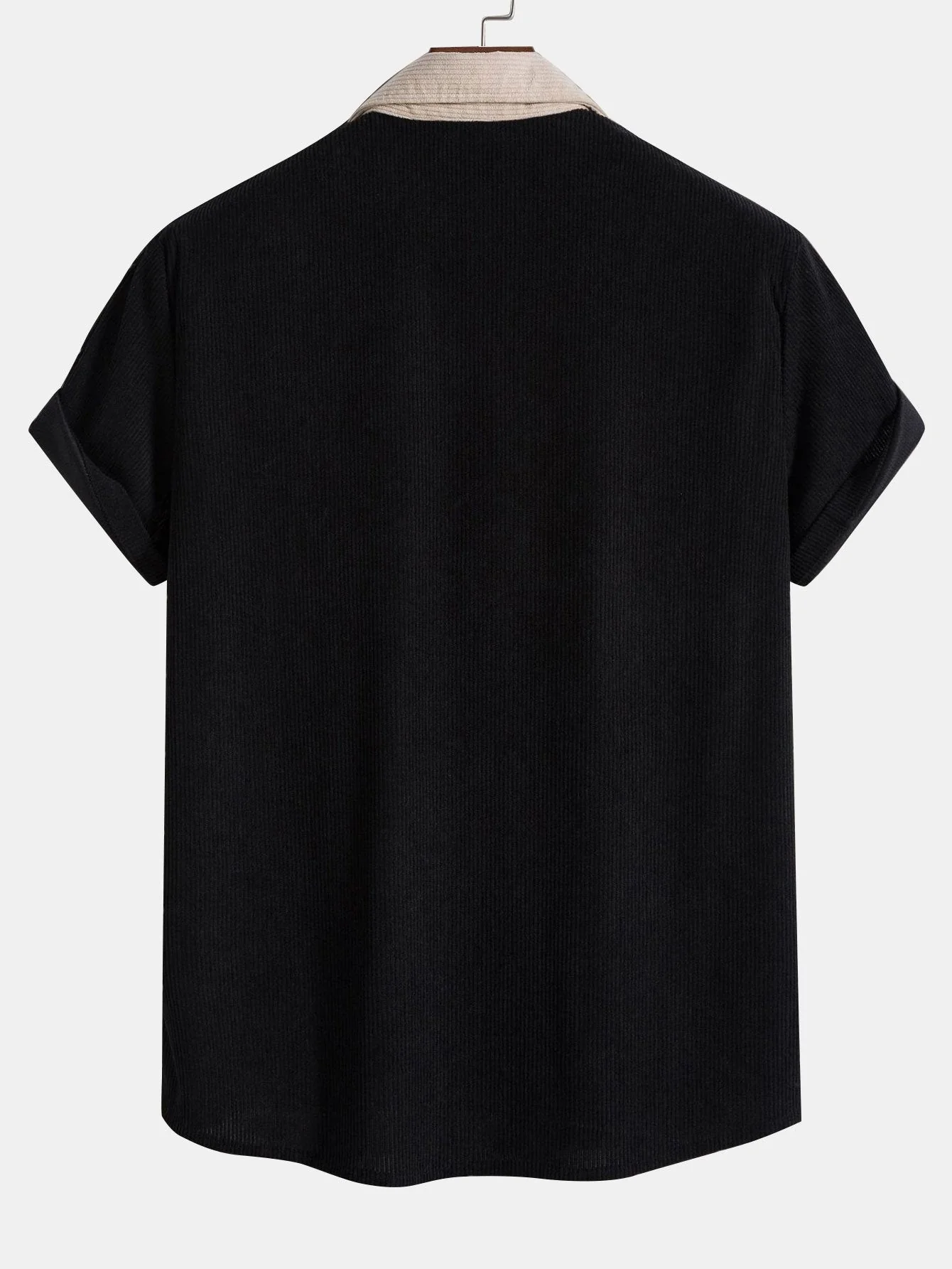 Wade® | Two Tone Corduroy Shirt & Corduroy Shorts - Image 6