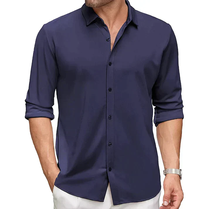Waldo® | Long-Sleeved Casual Shirt With Button Placket - Image 4