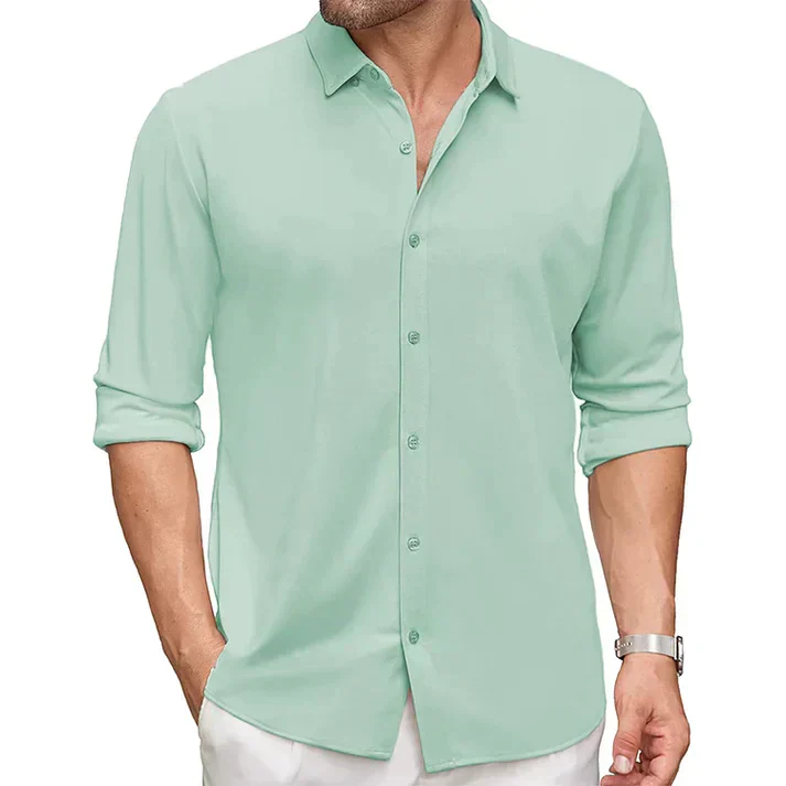Waldo® | Long-Sleeved Casual Shirt With Button Placket - Image 8