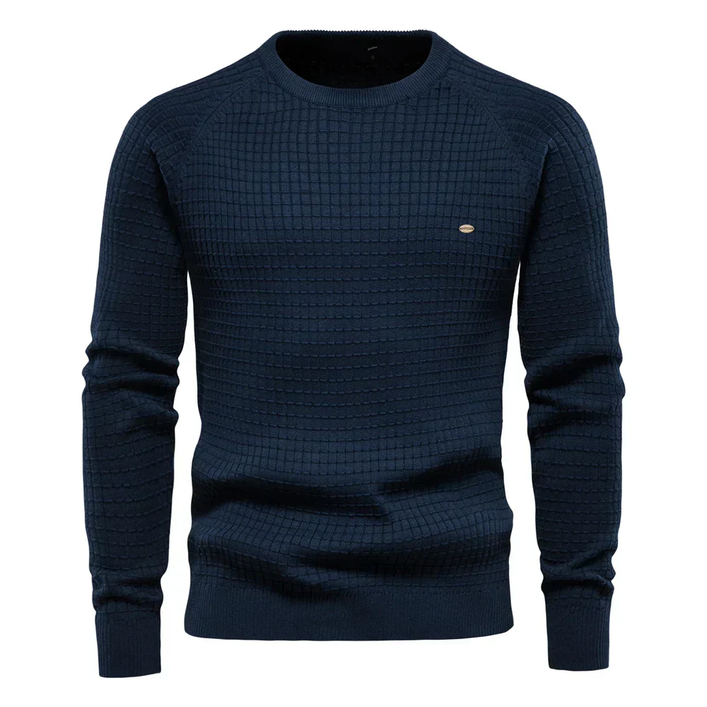 Wallace | Men's Checkered Sweater - Image 5