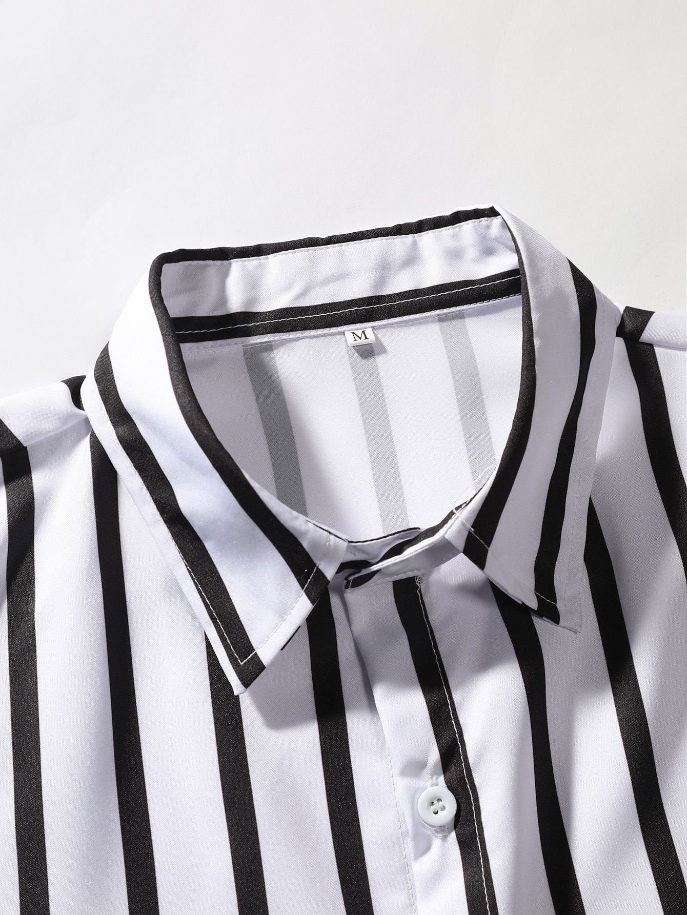 Walter® | Stripe Print Button Up Shirt - Image 3