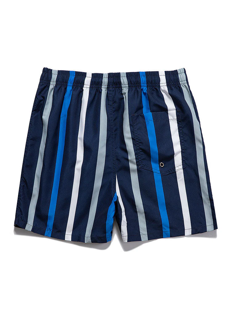 Walter® | Vertical Striped Print Swim Shorts - Image 2