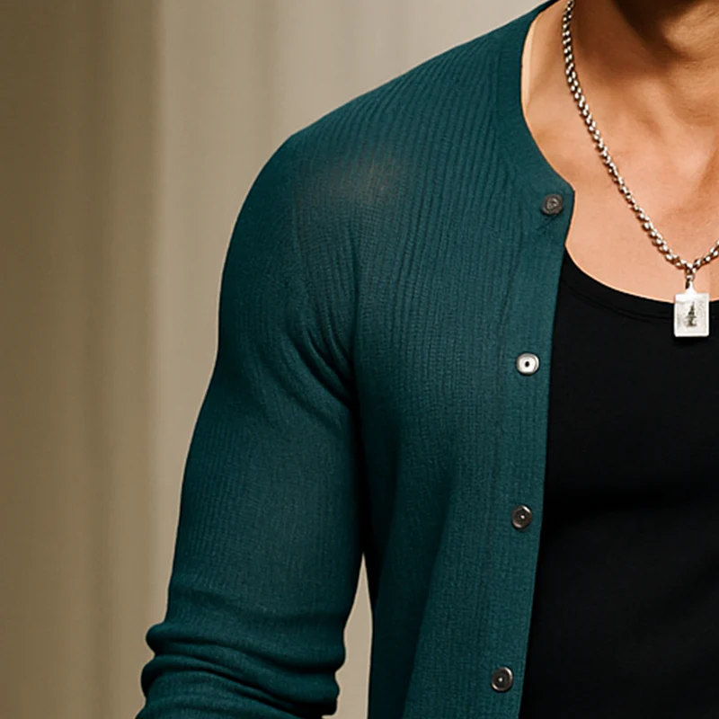 Walter | Men'S Autumn Fashion Premium Knitted Thin Cardigan - Image 3
