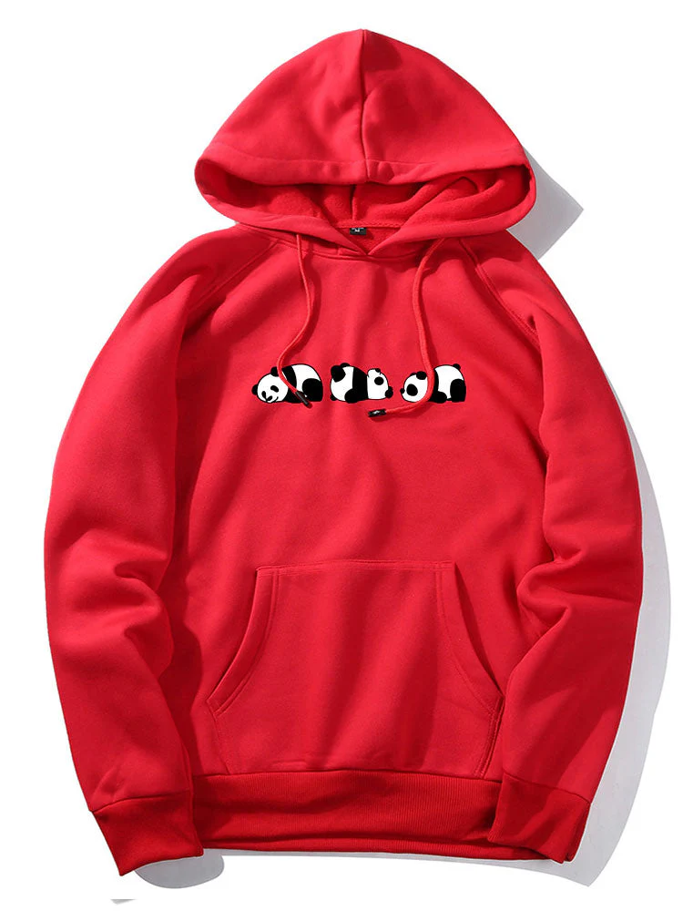 Walter | Rolling Panda Print Hoodie - Image 11