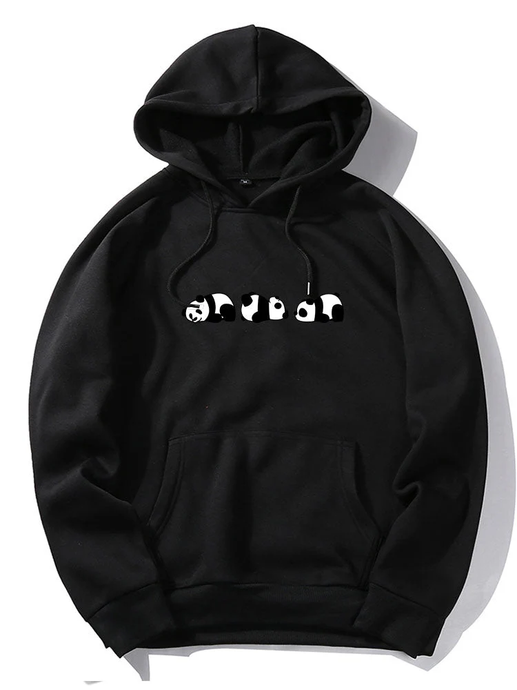 Walter | Rolling Panda Print Hoodie - Image 7