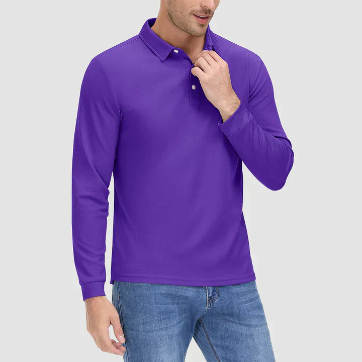 Wenceslao® | Long Sleeve Polo Shirt - Image 13