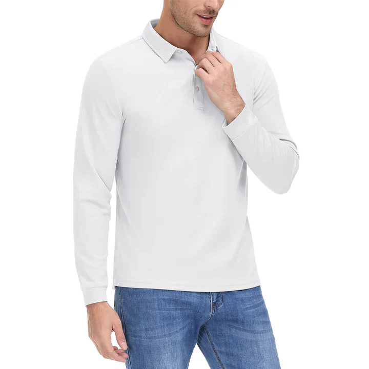 Wenceslao® | Long Sleeve Polo Shirt - Image 4
