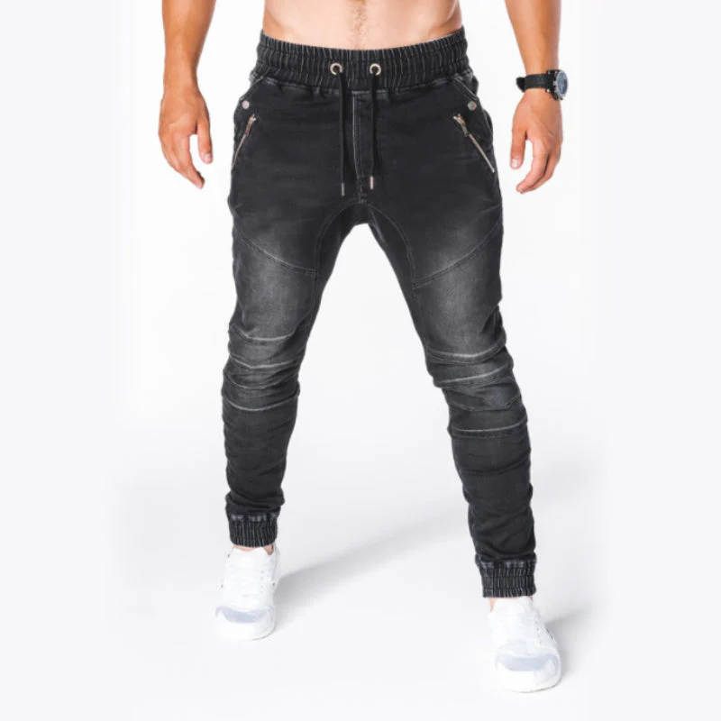 Wesley® | Washed Casual Fitted Jeans For Men - Image 4