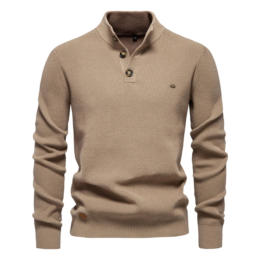 Wesley | Men's Button-Down Sweater - Image 2
