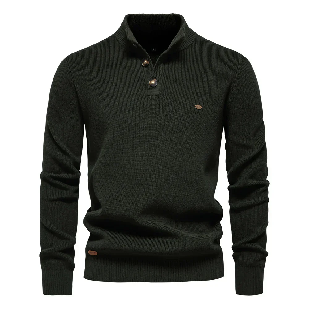 Wesley | Men's Button-Down Sweater - Image 7