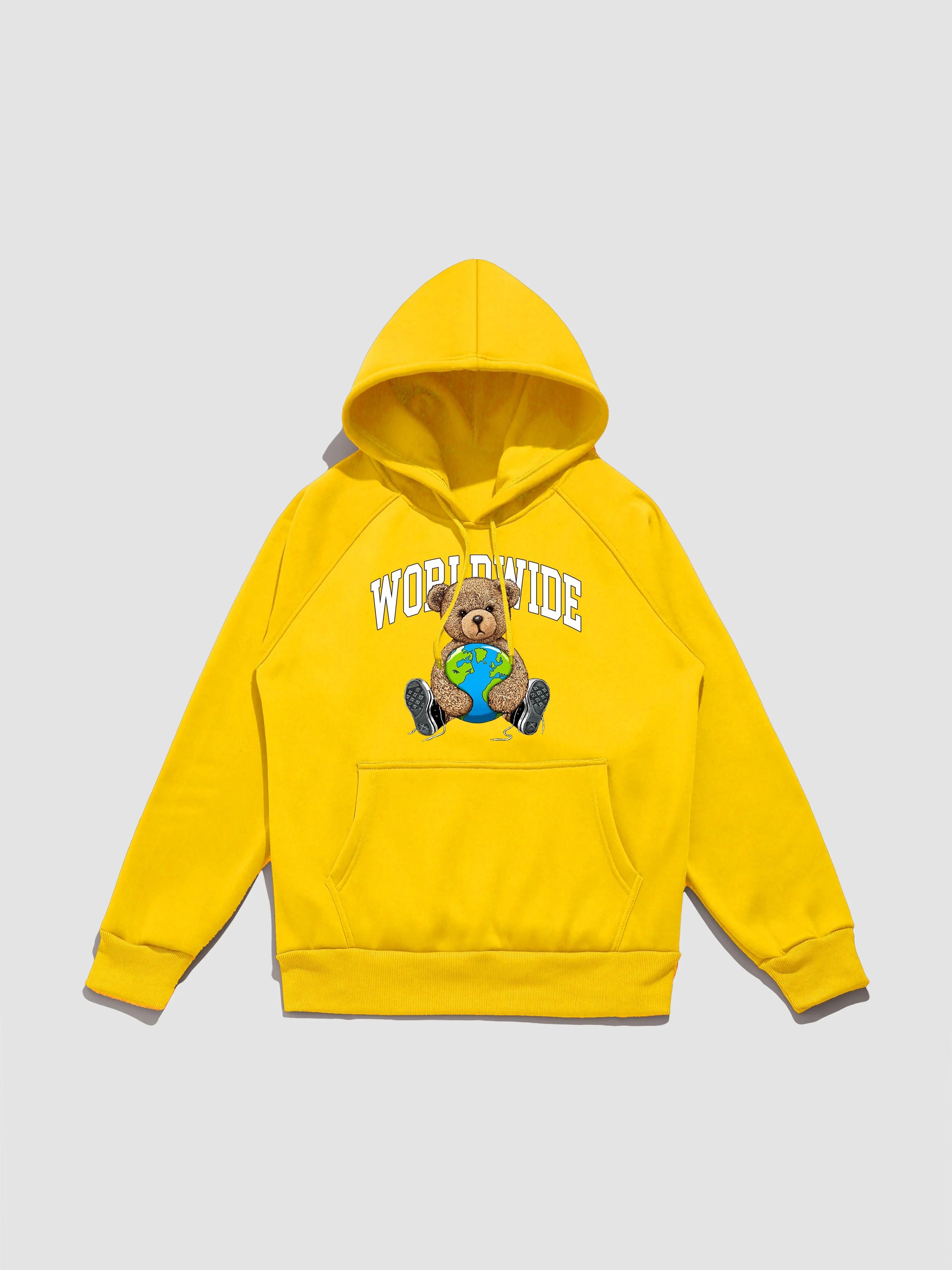 Wesley | Worldwide Bear Print Hoodie - Image 10