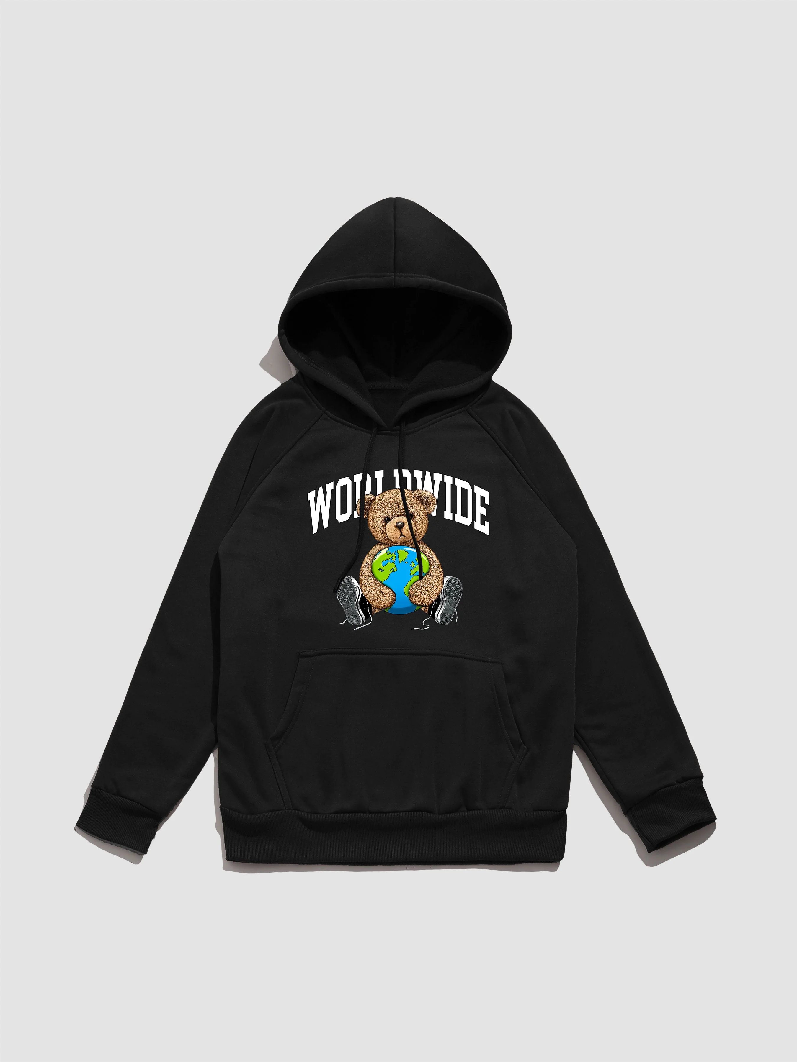 Wesley | Worldwide Bear Print Hoodie - Image 14
