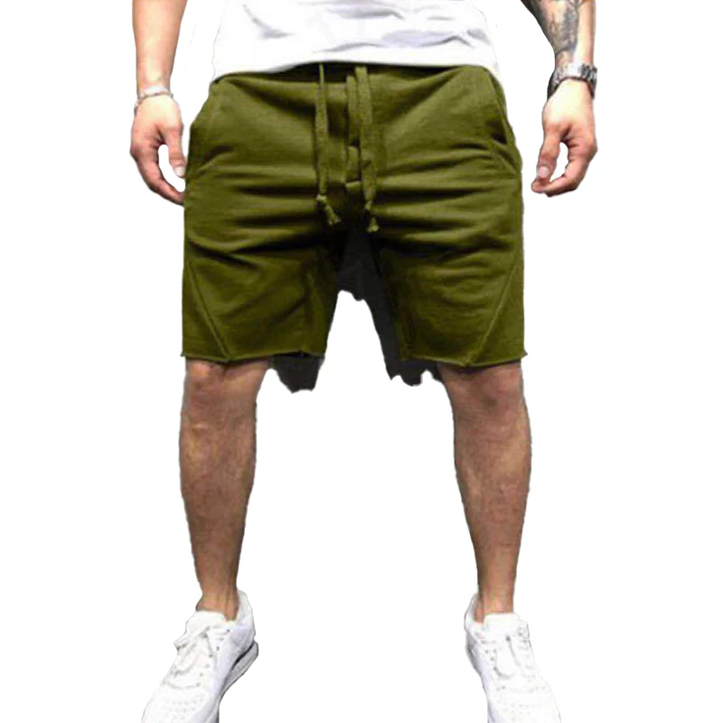 Wilbur® | Solid Color Breathable Summer Sports Shorts - Image 6