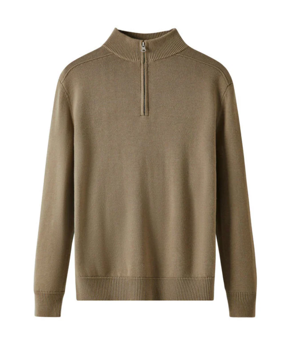 Wilder | Capri Merino Wool Zip Sweater - Image 3