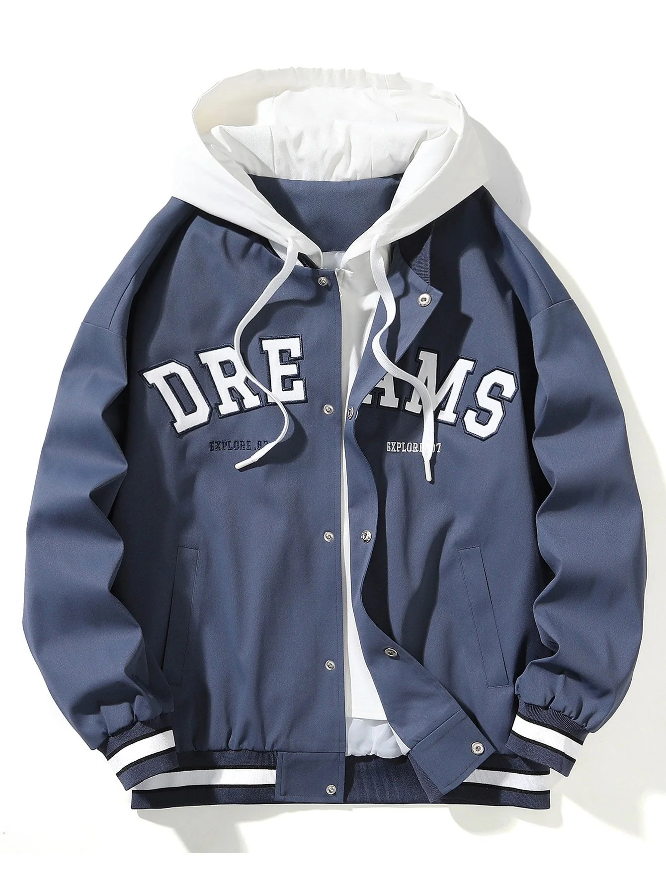 Wilder | Hooded Baseball Jacket - Image 6