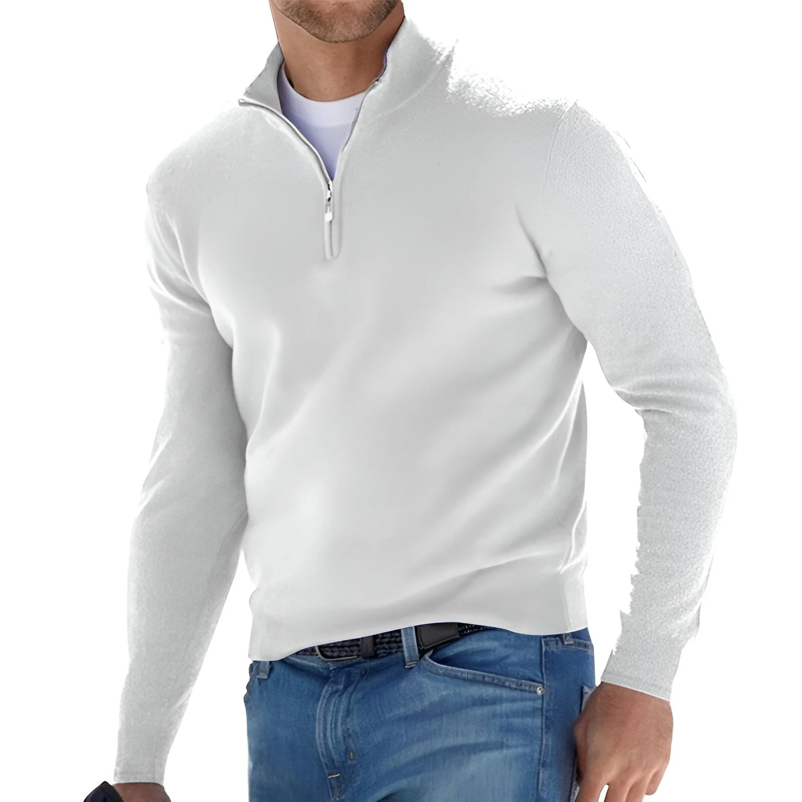 William® | Half-zip sweater for men - Image 3