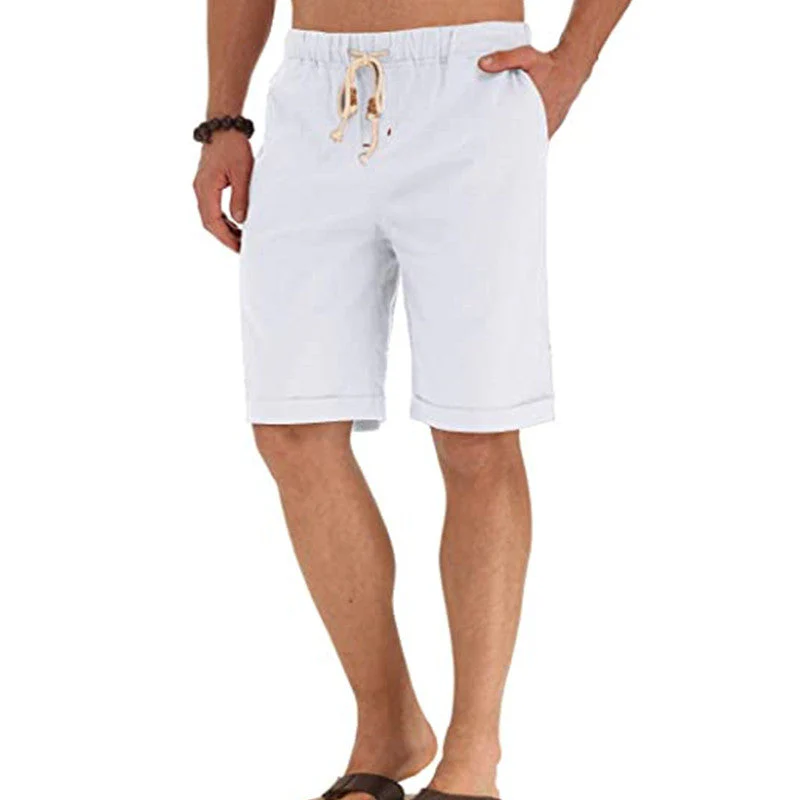 Wilson® | Classic Linen Shorts With Drawstring - Image 3
