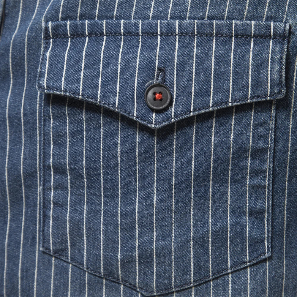 Wilson® | Striped Denim Blouse - Image 5