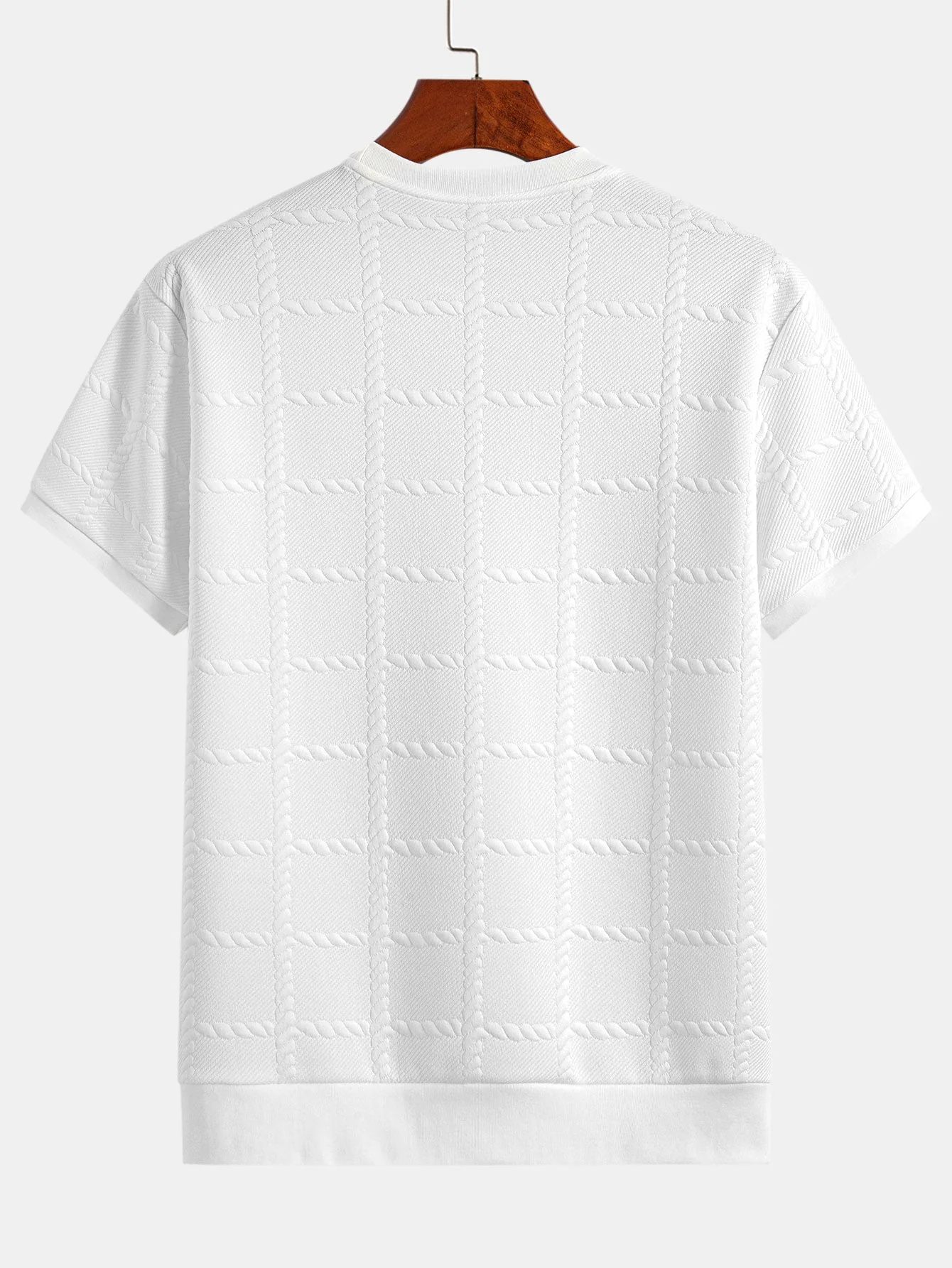 Wilson® | Twisted Squares Jacquard T-Shirt - Image 2