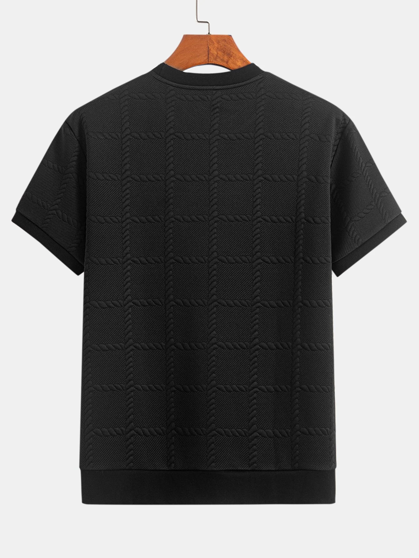 Wilson® | Twisted Squares Jacquard T-Shirt - Image 4