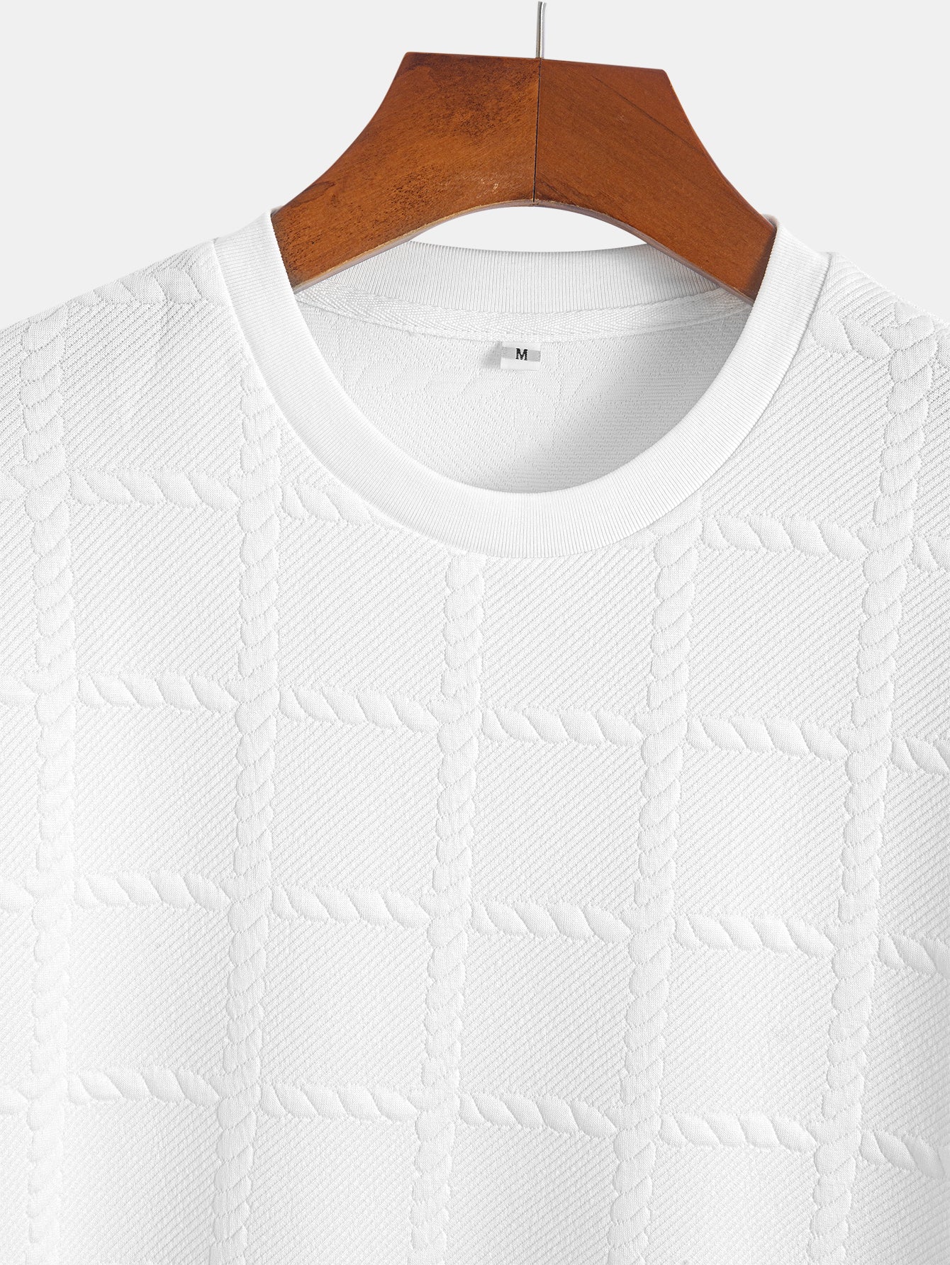 Wilson® | Twisted Squares Jacquard T-Shirt - Image 5