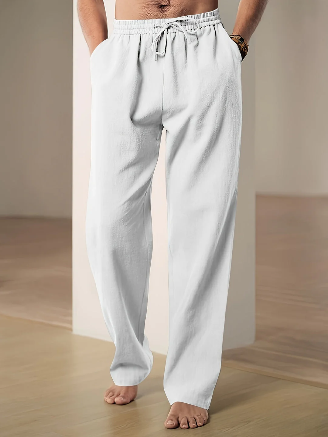 Wyatt | Casual Linen Summer Pants - Image 2
