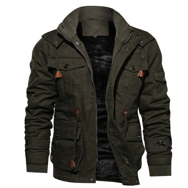 Xan | Warm winter jacket with fleece lining - Image 3