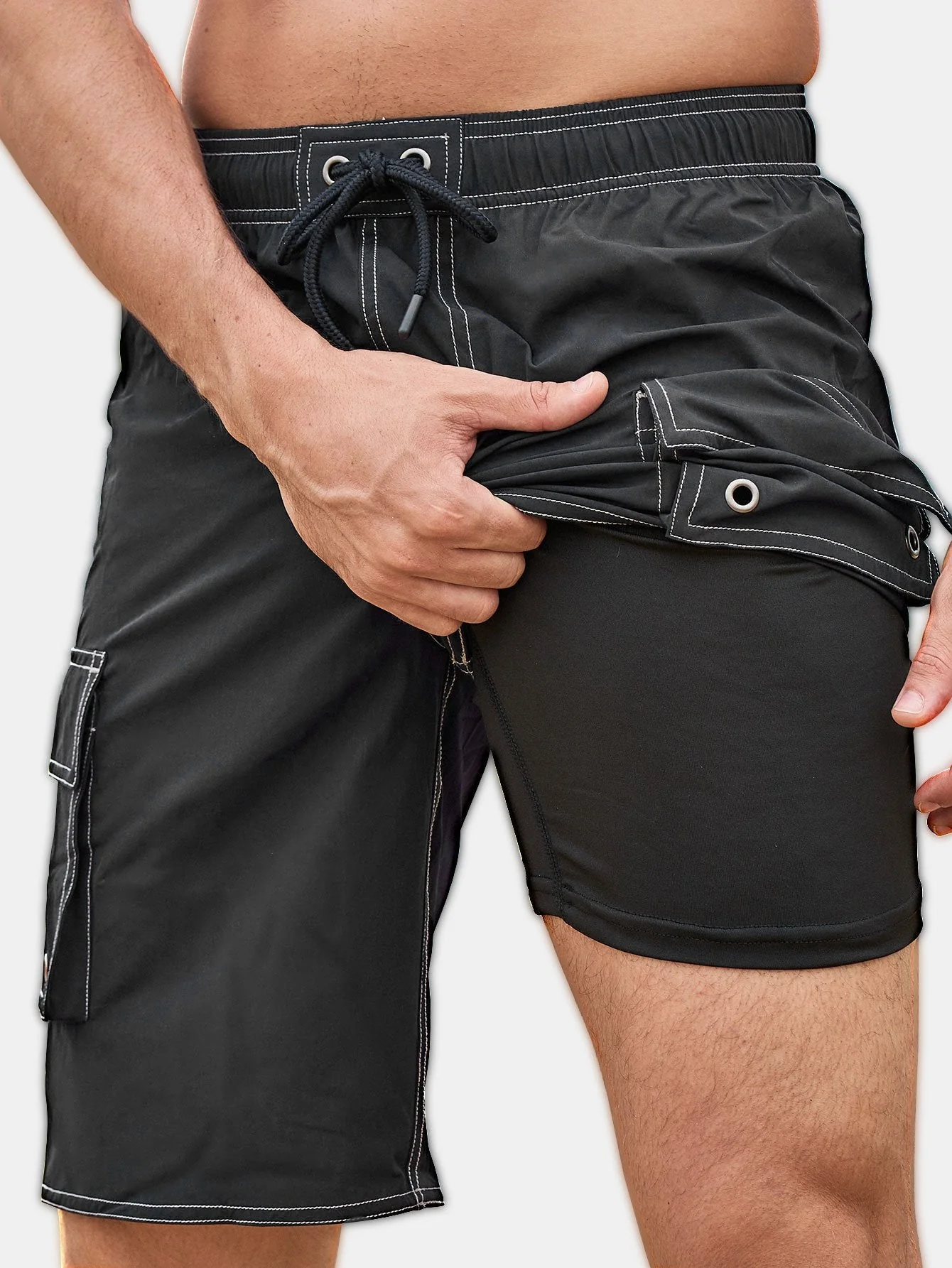 Xavier® | 2-in-1 Outdoor Beach Swimming Shorts - Image 6