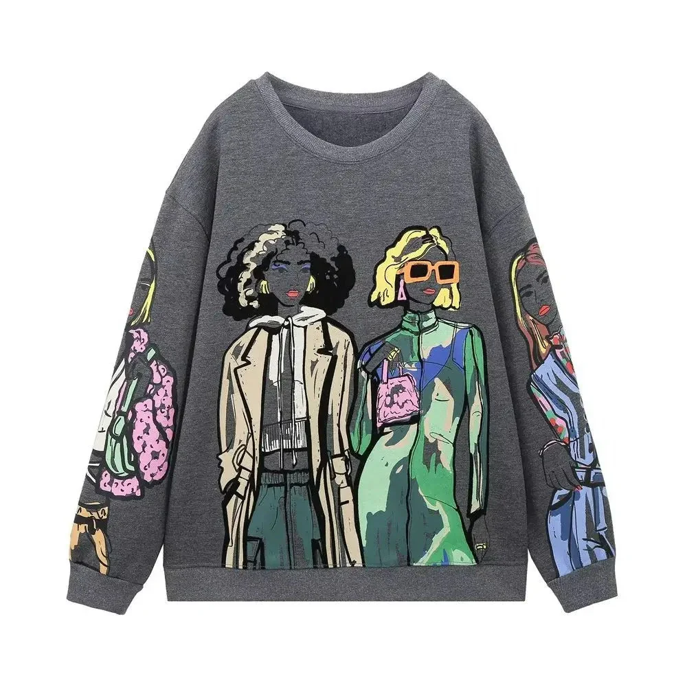 Xavier® | Casual Fall Sweatshirts With Wool Print - Image 6
