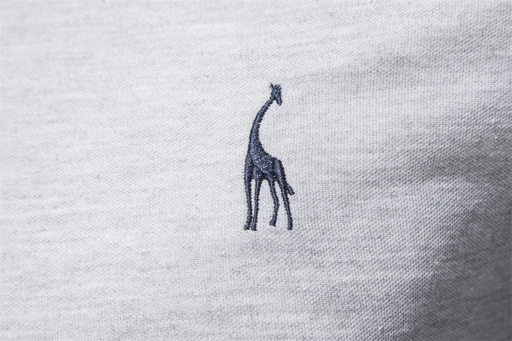 Xavier | Casual Long Sleeved Polo Shirt - Image 16