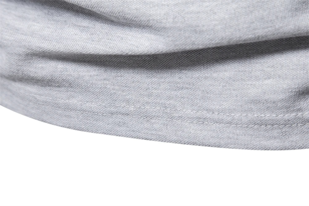 Xavier | Casual Long Sleeved Polo Shirt - Image 19