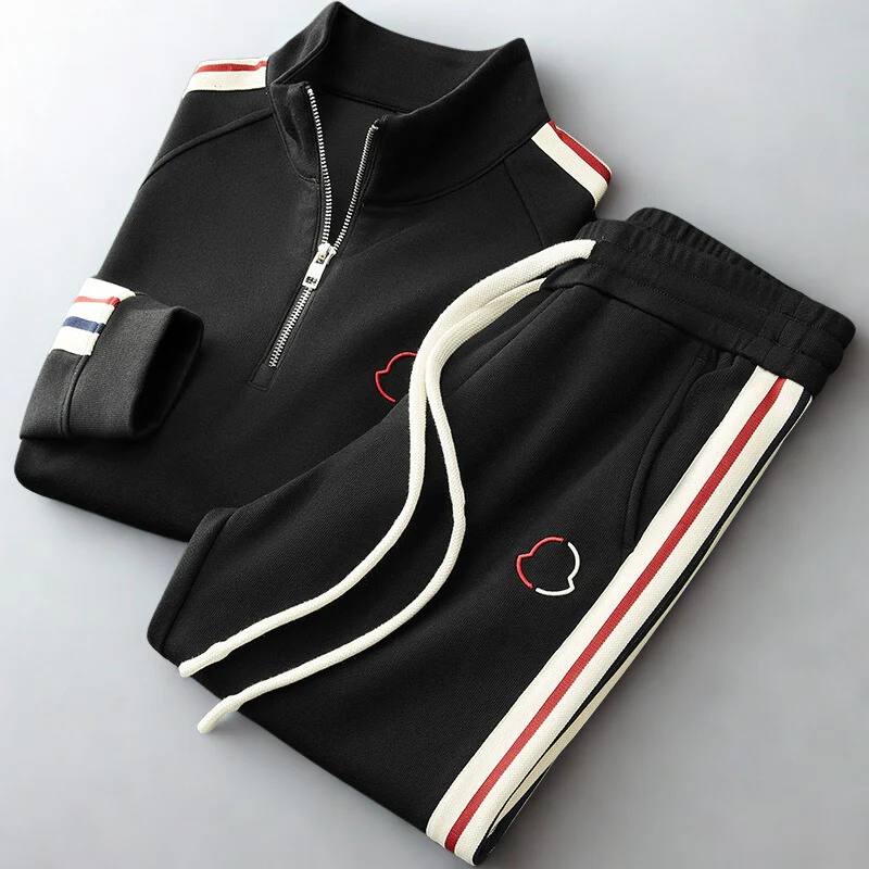 Xavier | Hype Quarter-Zip Tracksuit Set - Image 11