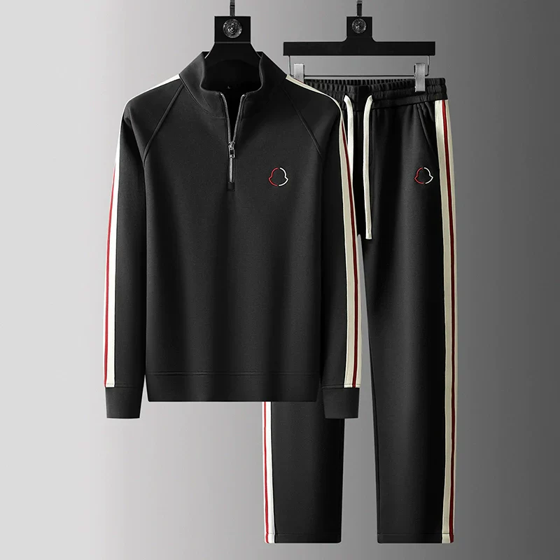 Xavier | Hype Quarter-Zip Tracksuit Set - Image 12