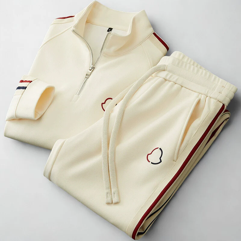 Xavier | Hype Quarter-Zip Tracksuit Set - Image 15