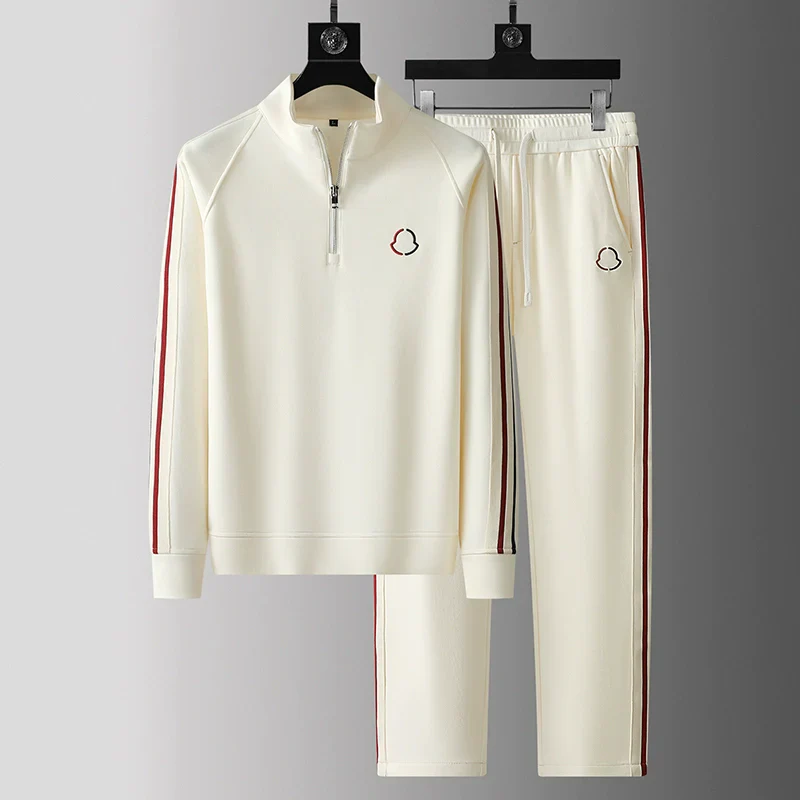 Xavier | Hype Quarter-Zip Tracksuit Set - Image 2