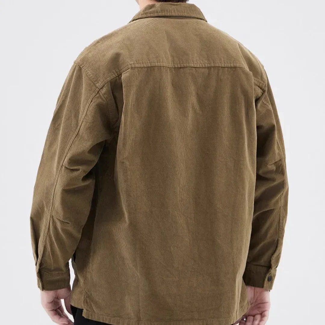 Xavier | Marcus Cotton Corduroy Work Jacket - Image 2