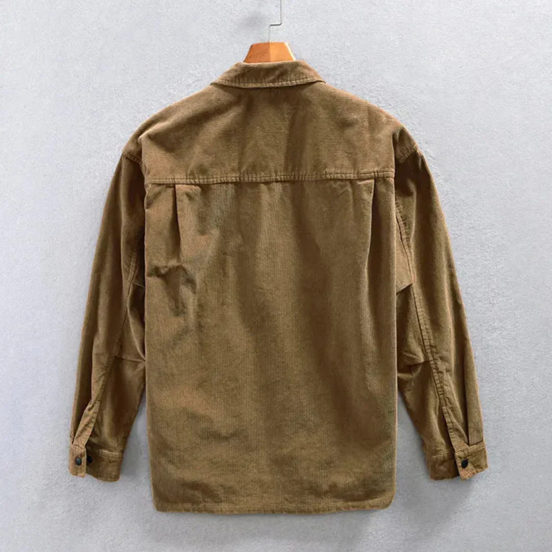 Xavier | Marcus Cotton Corduroy Work Jacket - Image 4