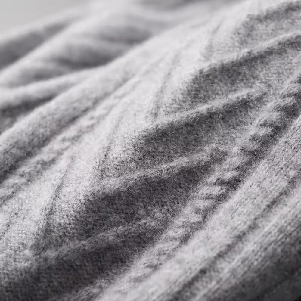 Xavier | Verona Cashmere Pattern Vest - Image 10